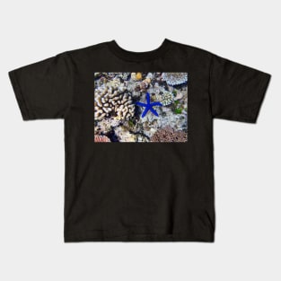 Starfish on the Reef Kids T-Shirt